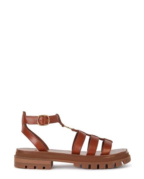 celine clea sandal|Celine triomphe gladiator sandals.